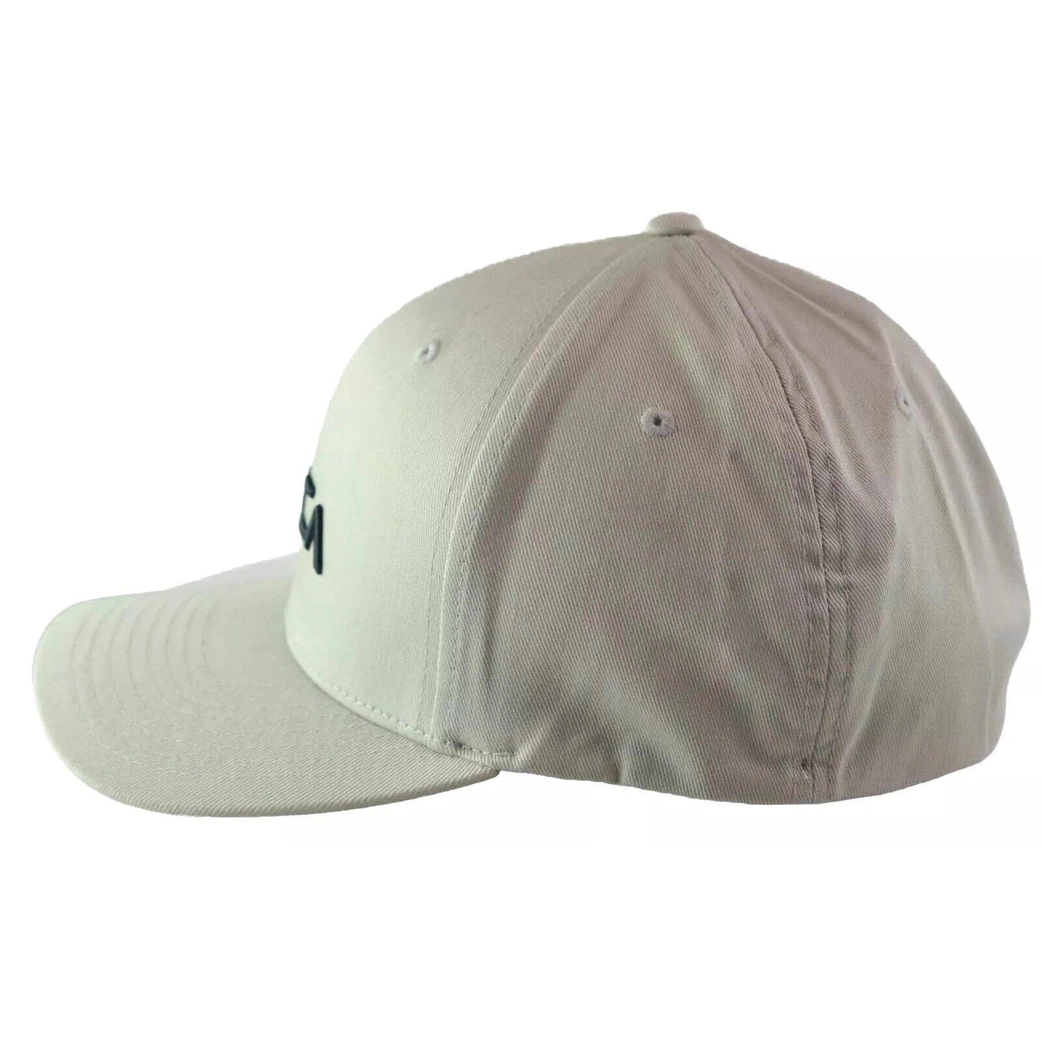 RVCA Solid Flex Cream Light Khaki Cap Stretch Fit L/XL Hat