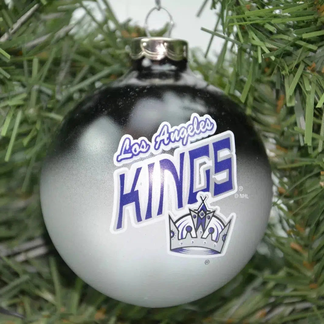 Los Angeles Kings NHL Sport Collectors Series Glass Holiday Christmas Ornament