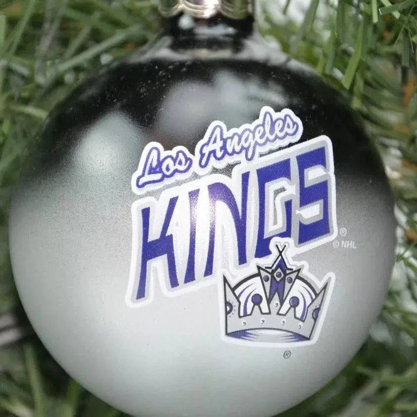 Los Angeles Kings NHL Sport Collectors Series Glass Holiday Christmas Ornament