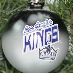 Los Angeles Kings NHL Sport Collectors Series Glass Holiday Christmas Ornament