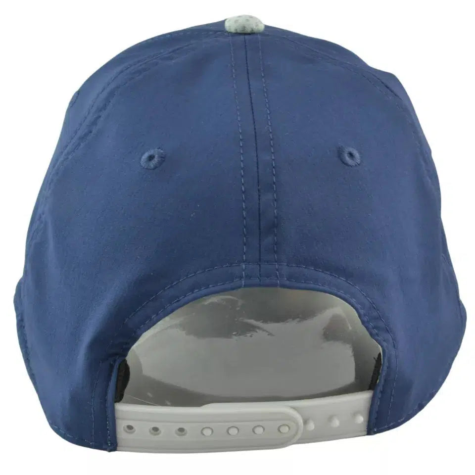 Seattle Kraken NHL Team Logo Men's Blue & Gray Pro Adjustable Hat by Fanatics Position 5